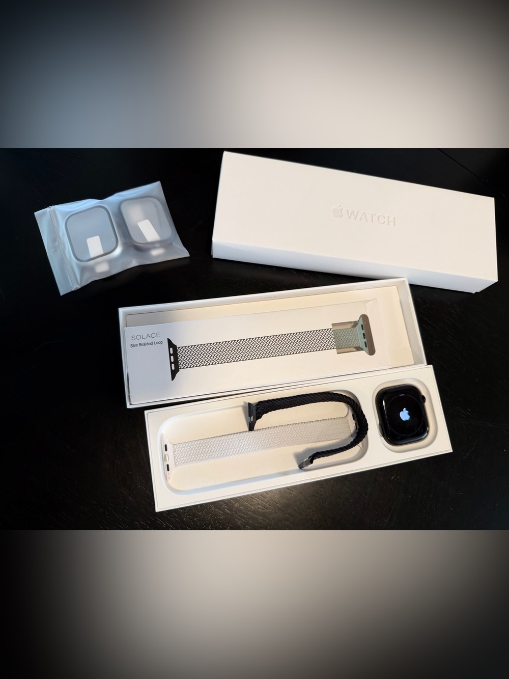 Apple Watch Series 10 - 46mm Jet Black Aluminum GPS, LIKE NEW IN BOX